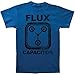 Back to the Future Flux Capacitor Turquoise Blue T-Shirt Tee