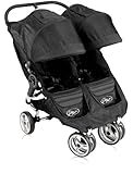 Baby Jogger City Mini Double Stroller - Black/Black