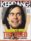 KERRANG MAGAZINE BACK ISSUE 1039 THE USED - KINGS OF LEON - TAKING BACK SUNDAY - KILLSWITCH ENGAGE