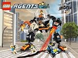 Lego 8970 - Agents - Dr. Inferno&acute;s Robot-Attack - OUT OF PRODUCTION - HOT !!!