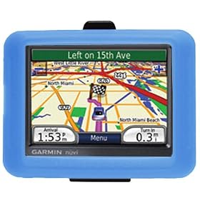 Premium Silicone Skin Case Compatible with Garmin nüvi 200 250 255 260 270 265T 275T 3.5-Inch Bluetooth Portable GPS Navigator + Screen Protector (NOT Compatible with W Widscreen Edition)