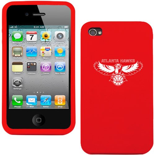 iPhone 4 and 4S Silicone Case - Atlanta Hawks
