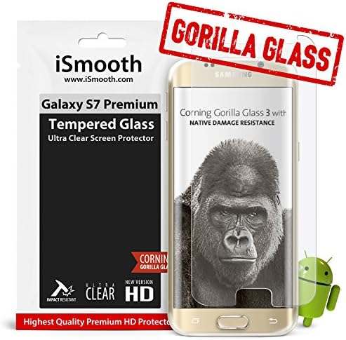 Samsung Galaxy S7 Premium Gorilla Glass Screen Protector, Protects Against Scratches and Drops, Ultra Durable with Max Clarity &amp; Touch Accuracy - LIMITED STOCKS ONLY!