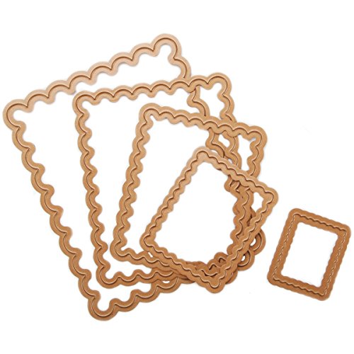 Spellbinders S4-133 Nestabilities Large Classic Scalloped Rectangles Die Template