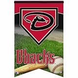 MLB Arizona Diamondbacks Premium Felt Banner 17-by-26 inch