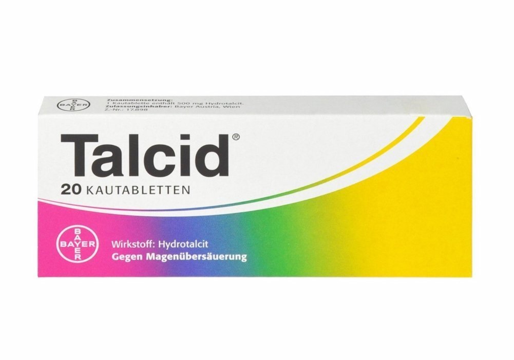 Amazon.com: TalcidÂ® 20 Chewable Tablets - Indigestion Acid ...