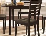 Cafe Merlot Square/Rectangular Drop Leaf Leg Dining Table by Liberty - Merlot (73-T3048)
