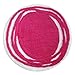 InterDesign Doodle Bedroom and Bathroom Accent Rug, Pink