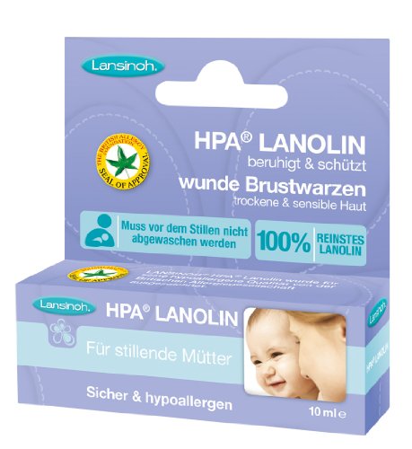 Lansinoh 10920 HPA Lanolin Brustwarzensalbe, 10 ml