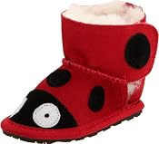 EMU Australia Lady Bird First Walker Boot (Infant),Red,12-18 Months M US Infant