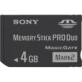 Sony 4GB Pro Duo Memory Stick