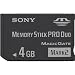 Sony 4gb Pro Duo Memory Stick