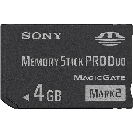 Sony Pro Duo 4gb Memory Stick For Sony PSP & PS3 [Electronics]
