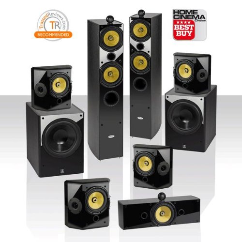Crystal Acoustics T2-7.2-UL Home Theater system with THX® Ultra2 fronts & Dual THX Ultra2 Subwoofers