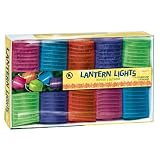 Lantern Lights Multicolored 10 Patio Light Set, 7-1/2-Foot