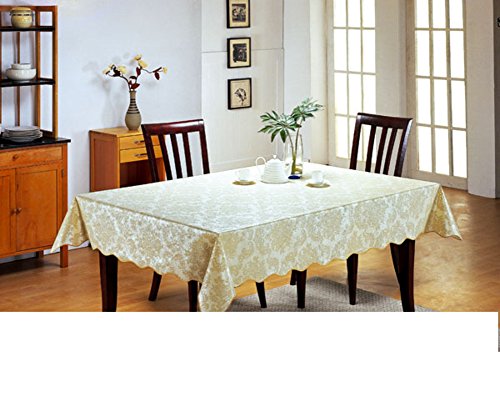 Plaid tablecloth/ heat-resistant table-cloth/Wallpaper/Water and oil proofPVCWallpaper/ disposable tablecloths-F 152x228cm(60x90inch)
