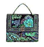 Vera Bradley Julia Handbag in Blue Rhapsody