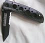Smith & Wesson CK5TBS Bullseye Extreme Ops 4.1" 40% Serrated Black Tanto Blade
