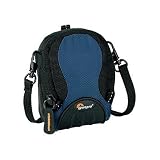 Lowepro Apex 10AW Digital Camera Pouch To Fit Canon Ixus 80,Ixus 85, Ixus 95, Ixus 100, Sony Cybershot W180, W210,W220, W270 and Panasonic FS15, Samsung ES15, ES55 and Fuji J30 - Arctic Blue