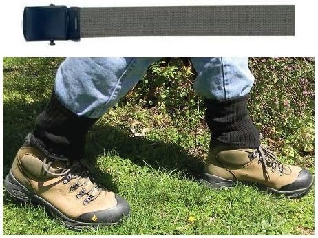 TickGuard Starter Package 3 GB (Green/Black) One Size Fits All! - Includes; 1 Green Fabric Belt and 2 Black Leg Gaiters