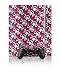 Skully Pink Design PS3 Playstation 3 Body Protector Skin Decal Sticker