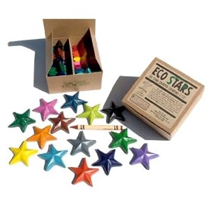 Crazy Crayons Eco Stars (100% Recycled Crayons)