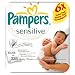 Pampers Sensitive Baby Wipes - 24 x Packs of 56 (1344 Wipes)
