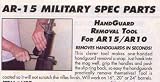 AR-15 Handguard Removal Tool