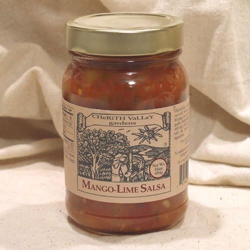 CHeRiTH VaLLeY gardens Mango Lime Salsa, 16 Ounce