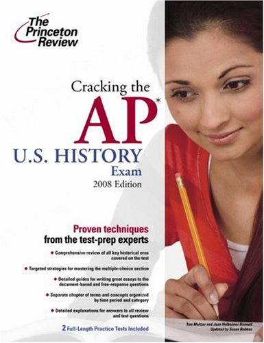 City Travel Guides Discounted  Books : Cracking the AP U.S. History Exam, 2008 Edition (College Test Prep)
