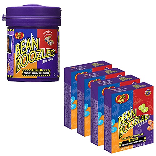 Jelly Belly Bean Boozled Set - Dispenser and 4 Refills Jelly Belly Bean Boozled Set - Dispenser and 4 Refills