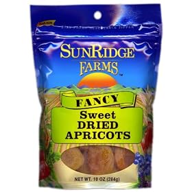 Fancy Apricots--12/8 oz. bags