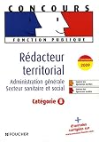 R�dacteur territorial : Cat�gorie B