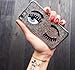iPhone 6 Plus Case,Eyelash Bling Bling?Hard Case Cover for Apple iPhone 6 Plus 5.5 Inch-Silver