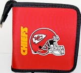 NFL Licensed Kansas City Chiefs CD DVD Blu-Ray Wallet