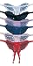 Sheer Butterfly Applique Crotchless Panty With Pearl And Sequined Details
