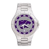 Kansas State Wildcats NCAA Men's Pro II Watch with Stainless Steel Bracelet