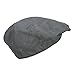 e4Hats.com Men's Linen Summer Ivy Cap - Slate Grey M-L
