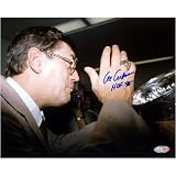 Al Arbour New York Islanders Drinking From Stanley Cup 8x10 Autographed Photograph w/ HOF insc.