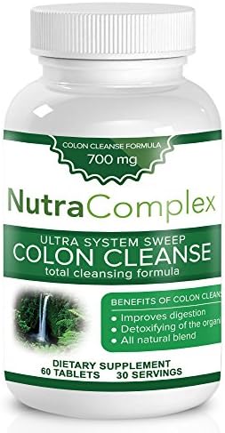 #1 NutraComplex Ultimate Ultra System Sweep Colon Cleanse Absolute Must For Maintaining Superior System Efficiency and Well Being
