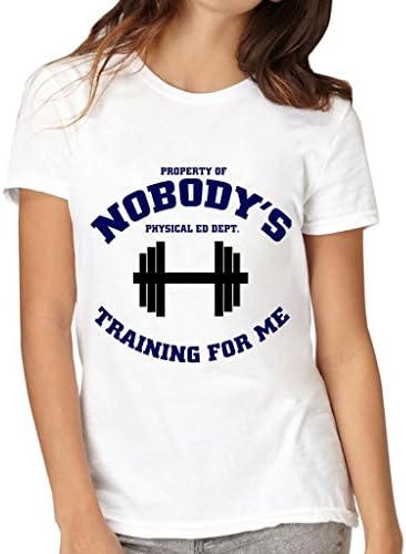 VetiVer Women's Property Of Nobody T Shirt XX-Large White