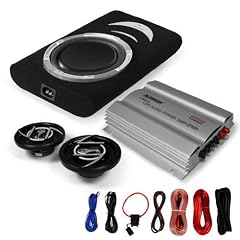 1200W 2.1 Car-Hifi Komplettset "Monza" (4-Kanal Endstufe, 30cm Subwoofer, 16,5cm Boxen)