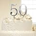 50th Anniversary Swarovski Cake Topper