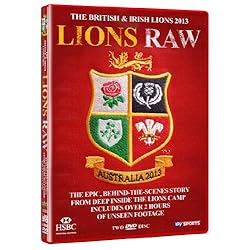 The British & Irish Lions 2013: Lions Raw (Behind The Scenes Documentary) PAL Only