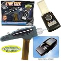 Star Trek Gold Phaser and Communicator - EE Exclusive