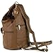 Leather and Non-Leather Trim Shoulder Bag