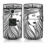 Girl Design Skin Decal Sticker for the Samsung Alias SCH U740 Cell Phone
