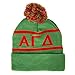 Alpha Gamma Delta Letter Winter Beanie Hat Greek Cold Weather Winter Alpha Gam