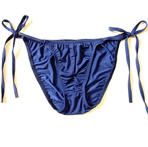 Wenmei men s milk silk side tie sexy string bikini thon…