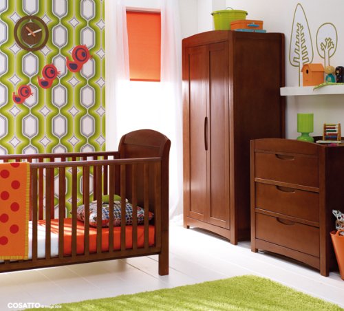 Cosatto Arlo Wardrobe Dark Walnut